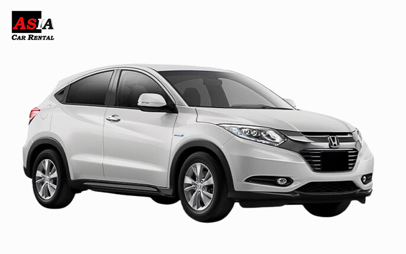 White honda vezel