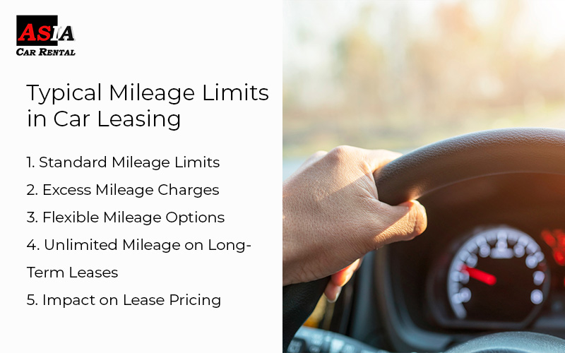 Man on the steering wheel of a leased car